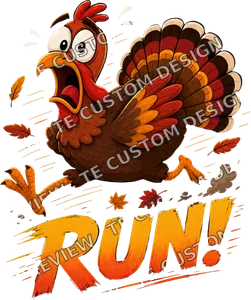 Run Turkey Thanksgiving Shirt