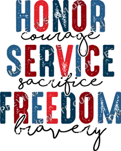 Veteran Day Honor Service Freedom