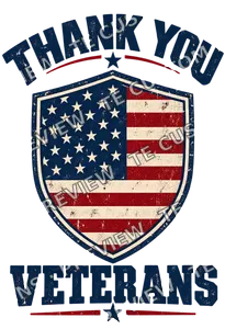 Veterans Day Thank You Graphic 2
