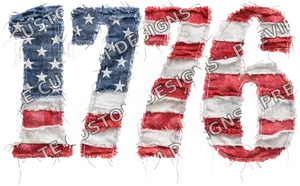 Faux Patchwork USA 4th