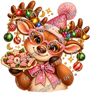 Reindeer 2027 Cute New