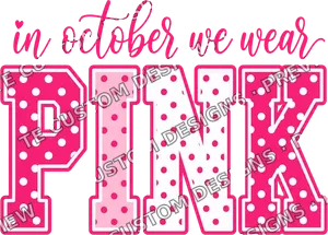 In October We Wear Pink