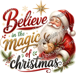 Believe In Magic Of Christmas