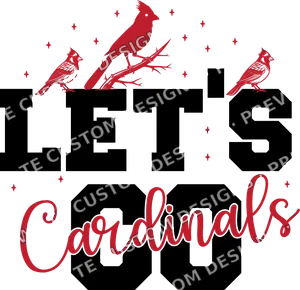 Lets go cardinalsCardinals Mascot
