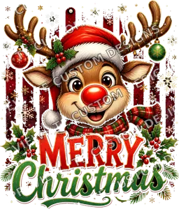 Funny Reindeer Merry Christmas Shirt