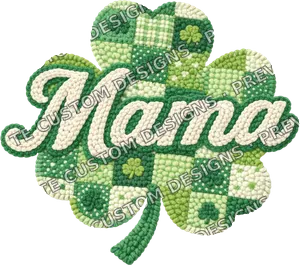 Faux Yarn Clover Mama St