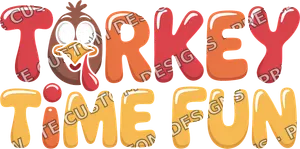 Turkey Time Fun Thanksgiving Shirt