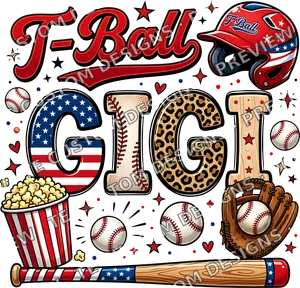 Tball Gigi Baseball Baseball Mom 2