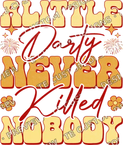 Retro happy new year shirt