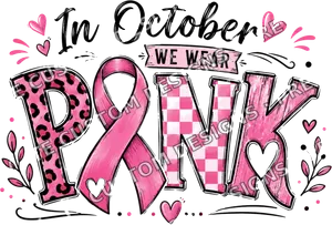 Breast Cancer Awareness PngPink October