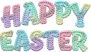 Yarn Crochet Happy Easter