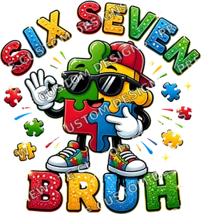 Six Seven Bruh Autism Puzzle
