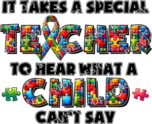 Special Teacher Autism Awareness