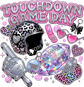 Pink Coquette Game Day