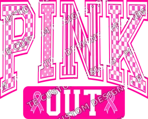 Pink out SVGBreast Cancer Awareness