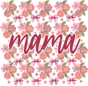 Floral Pink Mama Mothers