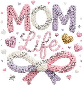 Mothers Day Faux Yarn