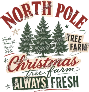 North Pole Tree Farm Christmas
