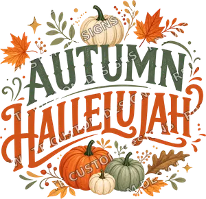Autumn Hallelujah Thanksgiving Shirt