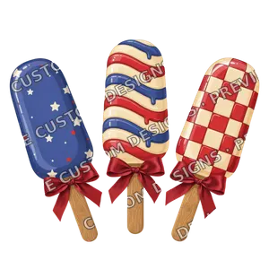 Patriotic Popsicle 4th of July